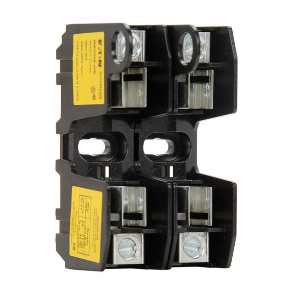 Eaton Bussmann series HM modular fuse block, 250V, 0-30A, CR, Two-pole image 20