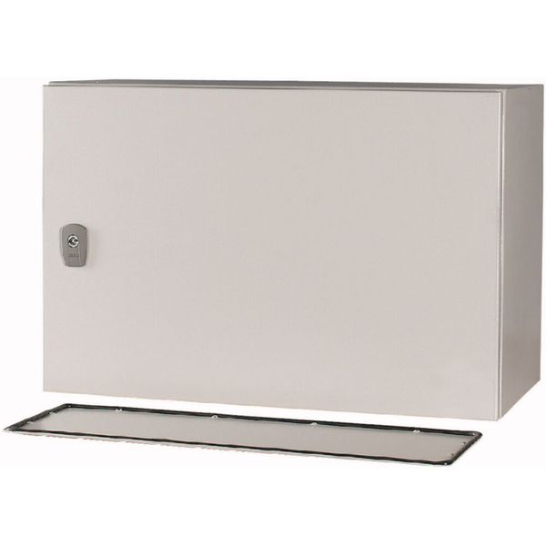 Wall enclosure with mounting plate, HxWxD=400x600x300mm image 7
