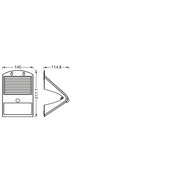 ENDURA Flood Solar Butterfly Solar Sensor 4W image 9