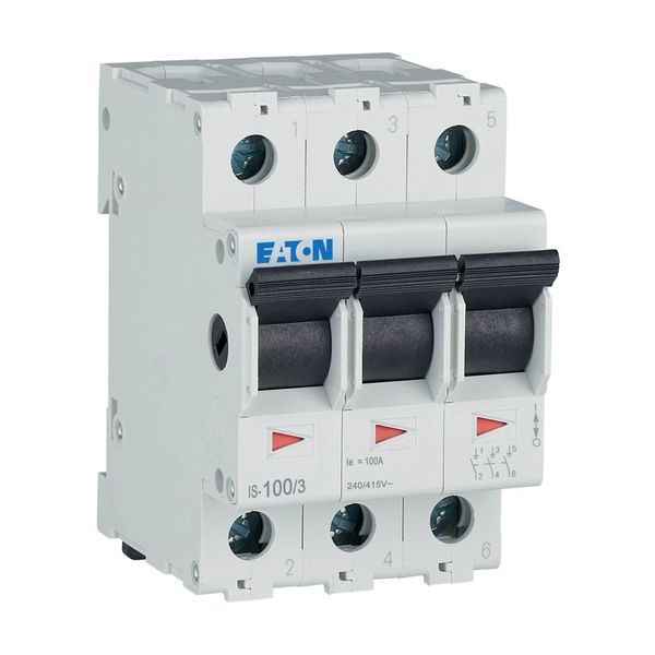 Main switch, 240/415 V AC, 100A, 3-poles image 17