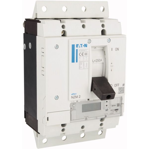 NZM2 PXR25 circuit breaker - integrated energy measurement class 1, 250A, 4p, variable, Screw terminal, plug-in technology image 5