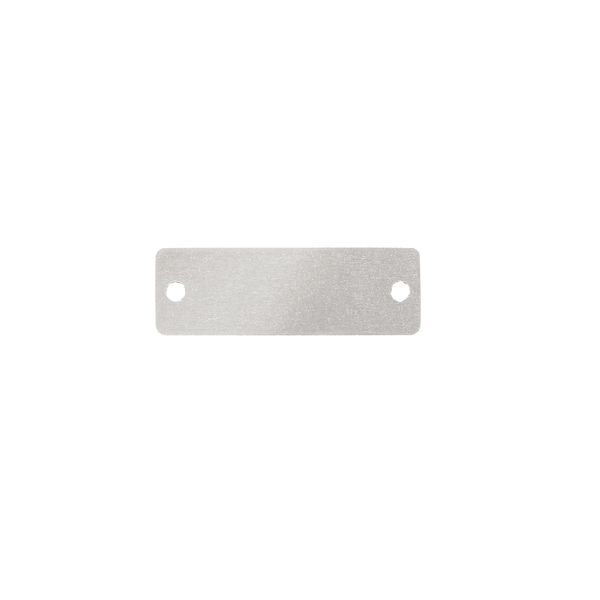 Device marking, 45 mm, Anodized aluminium, silver image 1