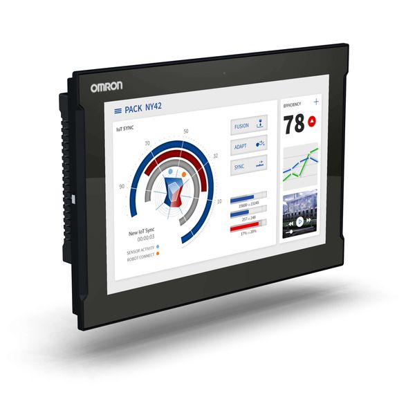 AI Machine Controller for 16 axes, Industrial Panel PC with IntelÂ® Cor NY510391H image 3