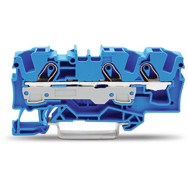 3-conductor through terminal block 6 mm² for Ex e II and Ex i applicat image 1