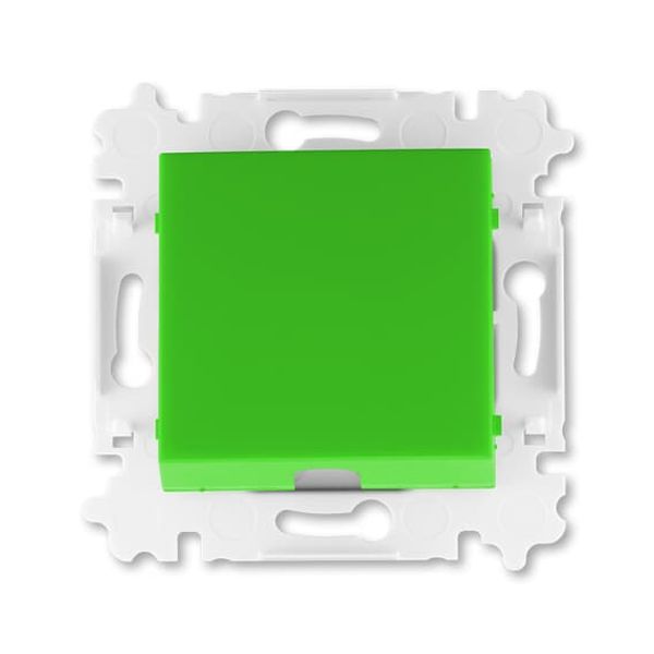3938H-A00034 67W Cable Outlet / Blank Plate / Adapter Ring Cable outlet 0 gang green - Levit image 1