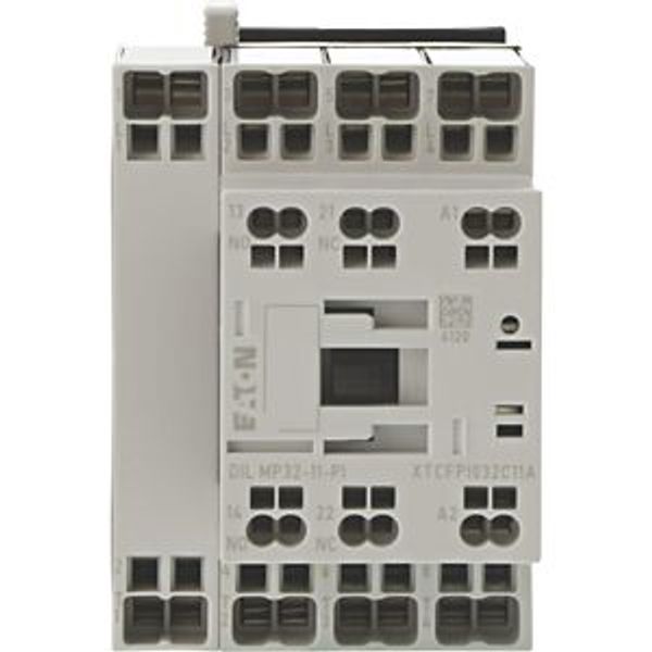 Contactor, 4 pole, AC operation, AC-1: 32 A, 1 N/O, 1 NC, 230 V 50/60 Hz, Push in terminals image 16