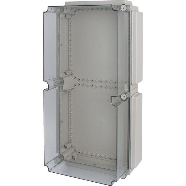 Insulated enclosure, top+bottom open, HxWxD=796x421x275mm, NA type image 4