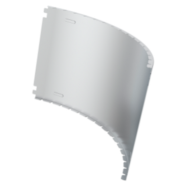 COVER FOR CONVEX DESCENDIONG CURVE 90°  - BRN  - WIDTH 155MM - RADIUS 150° - FINISHING Z275 image 1