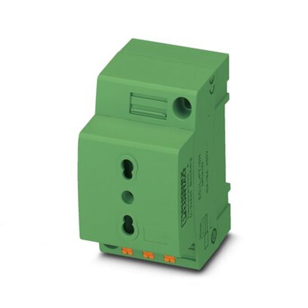 Socket outlet for distribution board Phoenix Contact EO-L/PT/SH/GN 250V 16A AC image 3