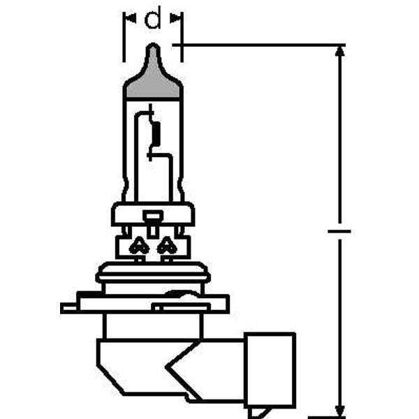 69006SBP 80W 12V P22D FS1 OSRAM image 2