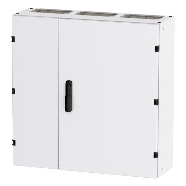 Wall-mounted enclosure EMC2 empty, IP55, protection class II, HxWxD=800x800x270mm, white (RAL 9016) image 6