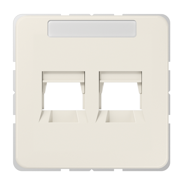 Centre plate for modular jack sockets 569-2PAND image 2