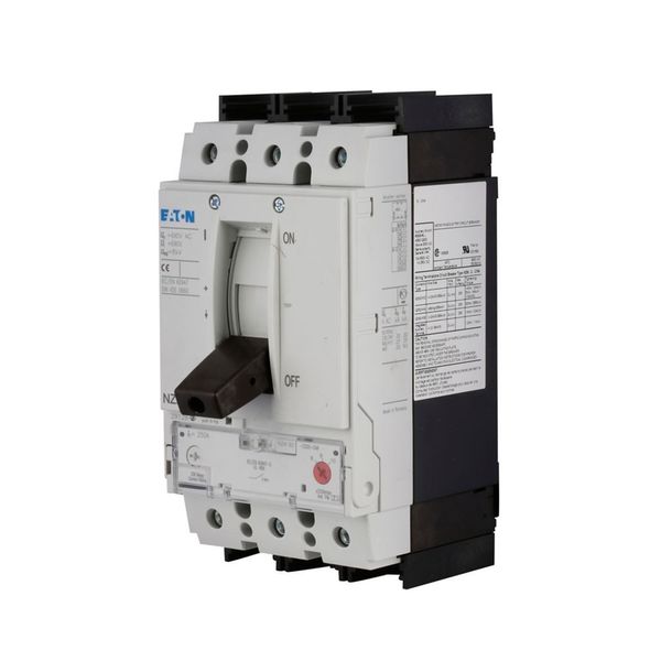 Circuit-breaker, 3p, 50A, plug-in module image 12