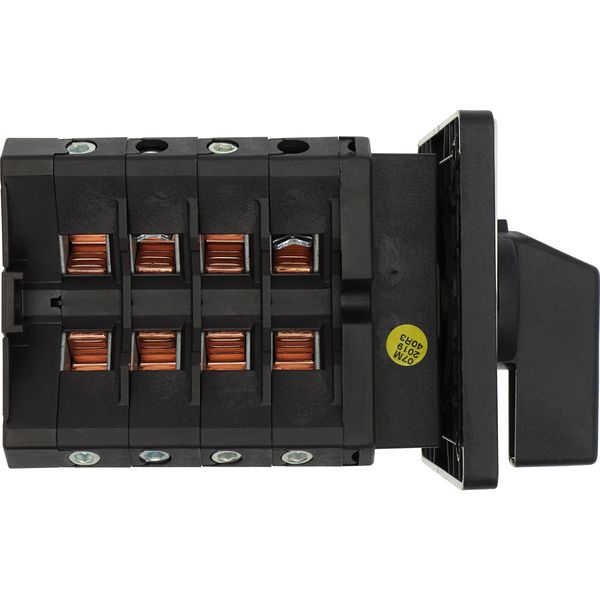 On-Off switch, 6 pole + 1 N/O + 1 N/C, 100 A, 90 °, flush mounting image 22