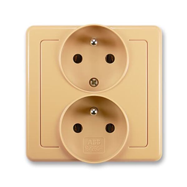5512G-C02249 D1 Outlet double with pin ; 5512G-C02249 D1 image 1