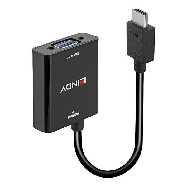 HDMI to VGA Converter Connects a single HDMI® device to a single VGA Display with a maximum resolution of 1920x1200@60Hz image 1