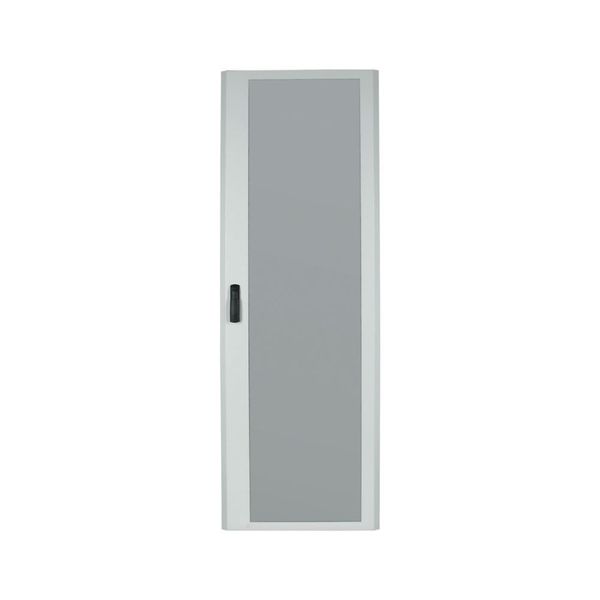 Glass door, for HxW=2060x600mm, Clip-down handle, white image 4