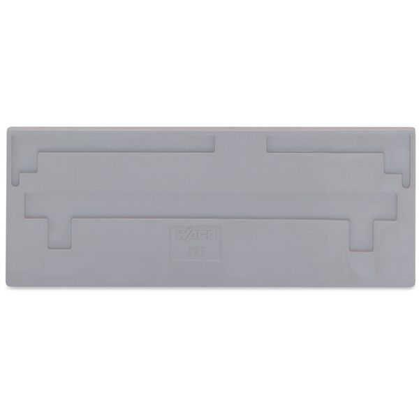 Separator plate 2 mm thick oversized gray image 2