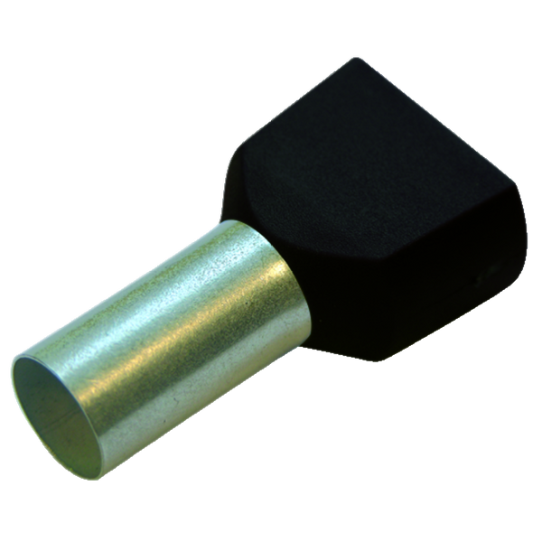 Twin ferrule 1.5/12 black image 1