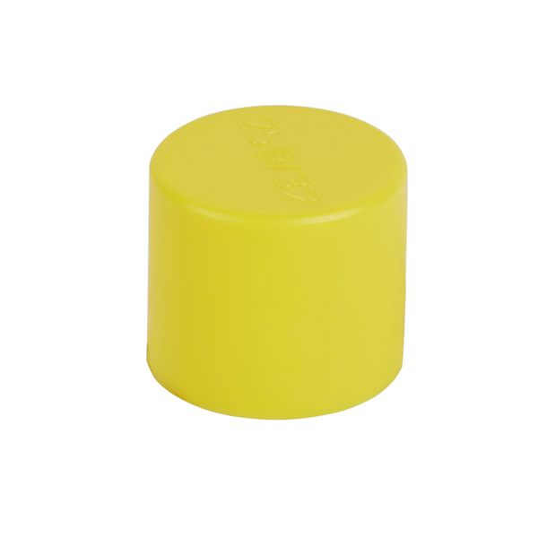 Yellow cap for Ø32mm conduits image 1