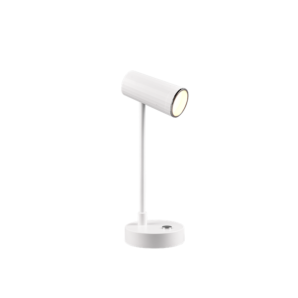 Lenny LED table lamp white rechargeable image 1