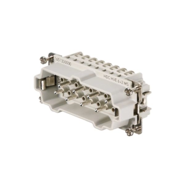 Contact insert (industry plug-in connectors), Male, 830 V, 20 A, Numbe image 1