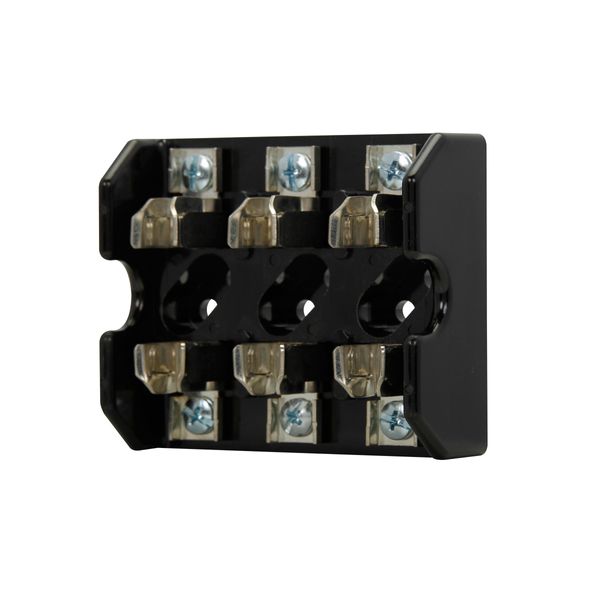 Eaton Bussmann series Class T modular fuse block, 600 Vac, 600 Vdc, 0-30A, Screw, Three-pole image 3