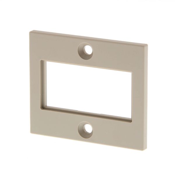 Flush mounting adapter for H7E, panel cut-out 52.5x27.5mm image 2