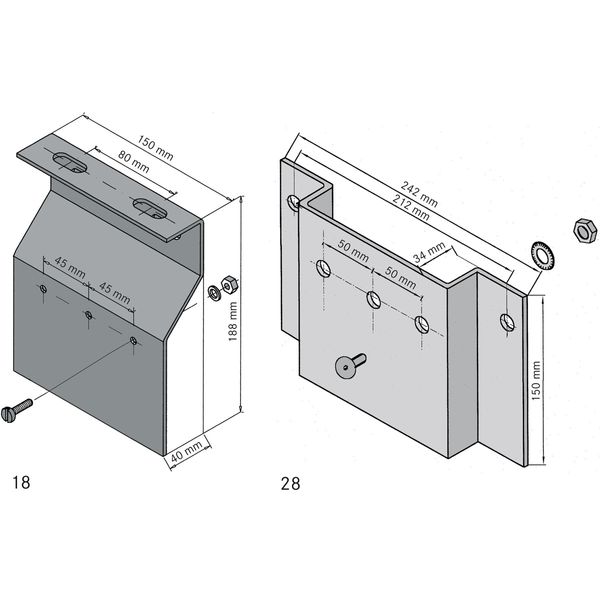 CABLE WEDGE CLAMPS MP 18 image 1