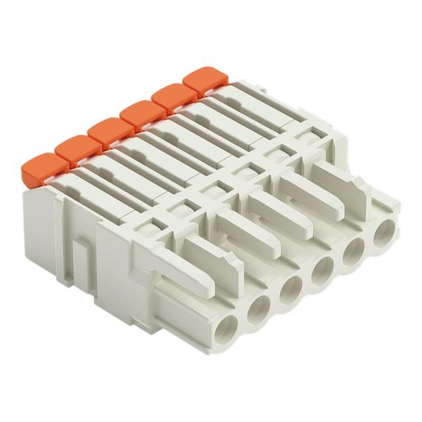 2721-1104/326-000 1-conductor female connector; lever; Push-in CAGE CLAMP® image 1