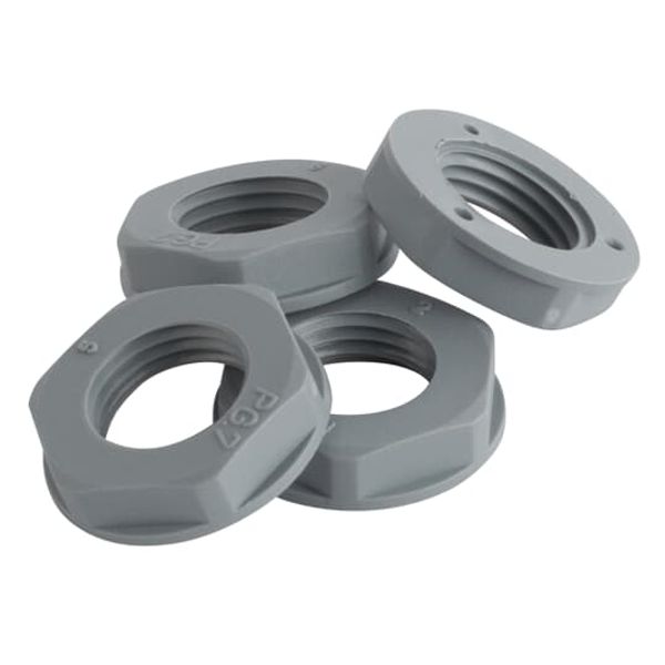 LNP-M50 BLACK NYLON LOCKNUT M50 X 1.5 image 2