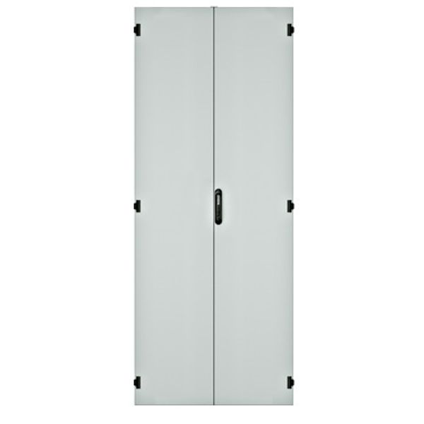 IS-1 split door closed 2-parts 80x220 RAL7035 lightgrey image 1