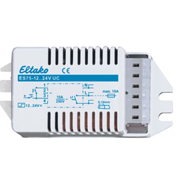 Impulse switch for installation in lighting fittings, 1 NO contact 10A image 1