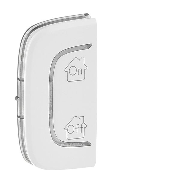 Cover plate Valena Allure - GEN/ON/OFF marking - left-hand side mounting - white image 1