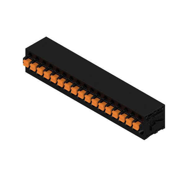 PCB terminal, 5.00 mm, Number of poles: 17, Conductor outlet direction image 3