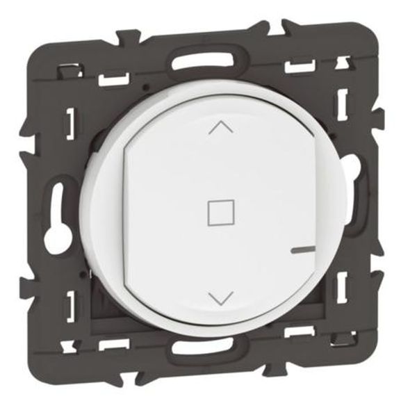 Wireless control for connected roller shutter Céliane with Netatmo - white without plate image 1