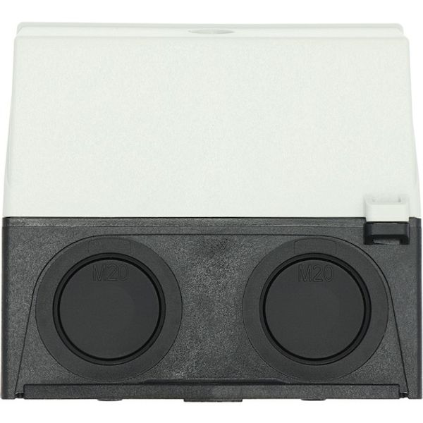 Insulated enclosure, HxWxD=120x80x95mm, for T0-2 image 3