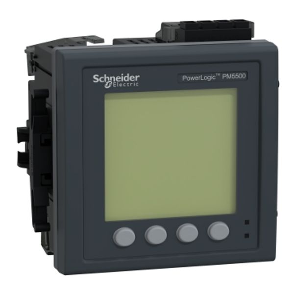 PM5560 Meter, 2 ethernet, up to 63th H, 1,1M 4DI/2DO 52 alarms image 5