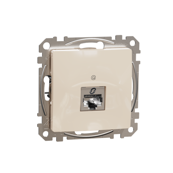 DATA Outlet CAT 5E STP, Sedna Design & Elements, RJ45, Beige image 5