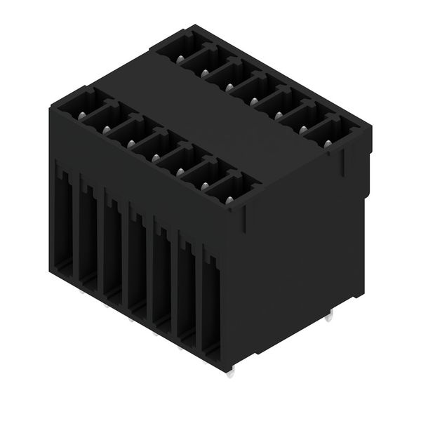 PCB plug-in connector (board connection), 3.81 mm, Number of poles: 14 image 4