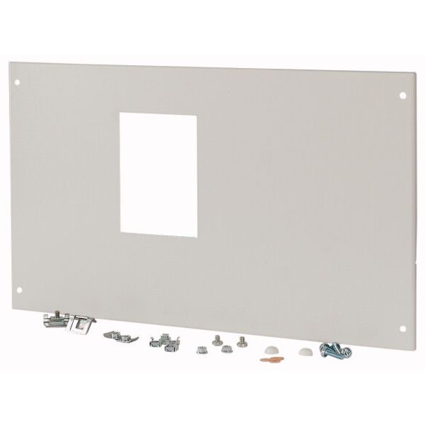 Frontplate NZM3 horizontal H=300mm W=600mm, grey image 1