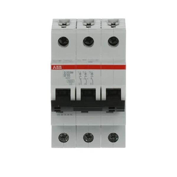 S203M-B16 Miniature Circuit Breaker - 3P - B - 16 A image 8