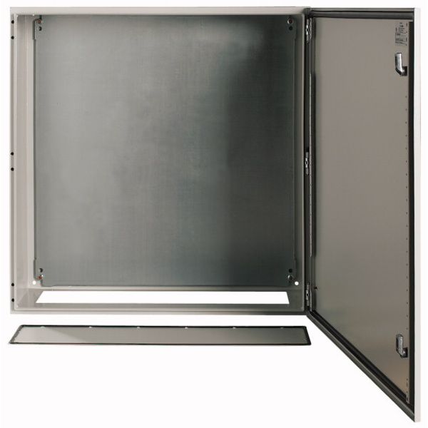 Wall enclosure with mounting plate, HxWxD=800x800x300mm image 1