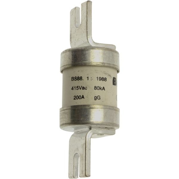 Fuse-link, low voltage, 200 A, AC 415 V, BS88, 31 x 91 mm, gL/gG, BS image 2