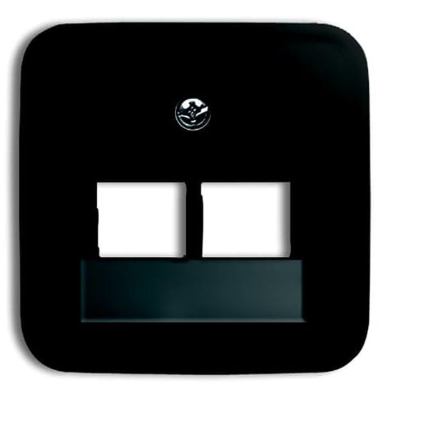 1803-02-215 CoverPlates (partly incl. Insert) carat® Black image 1