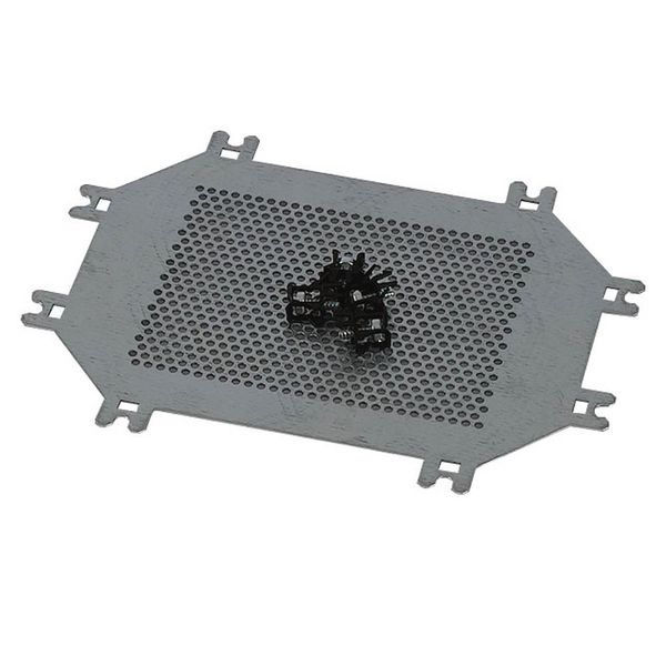 Micro perforated mounting plate for Ci23 galvanized image 2