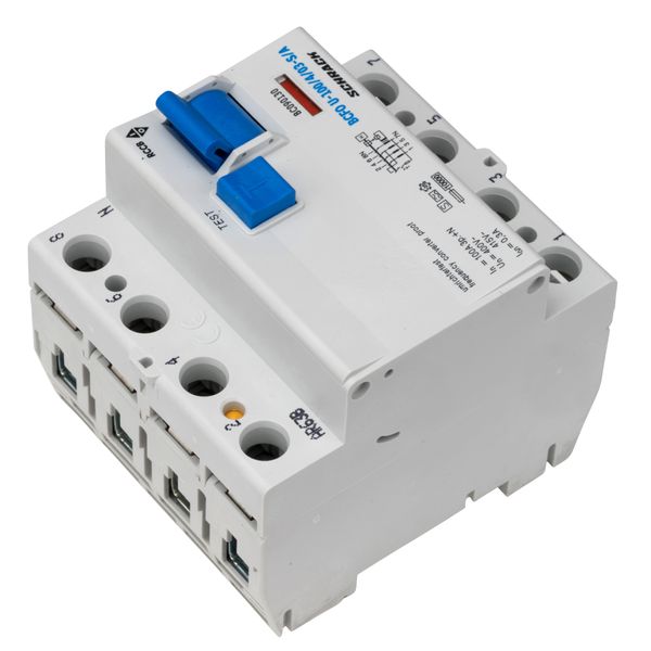 Residual current circuit breaker 100A,4-p,300mA,type S, A,FU image 7