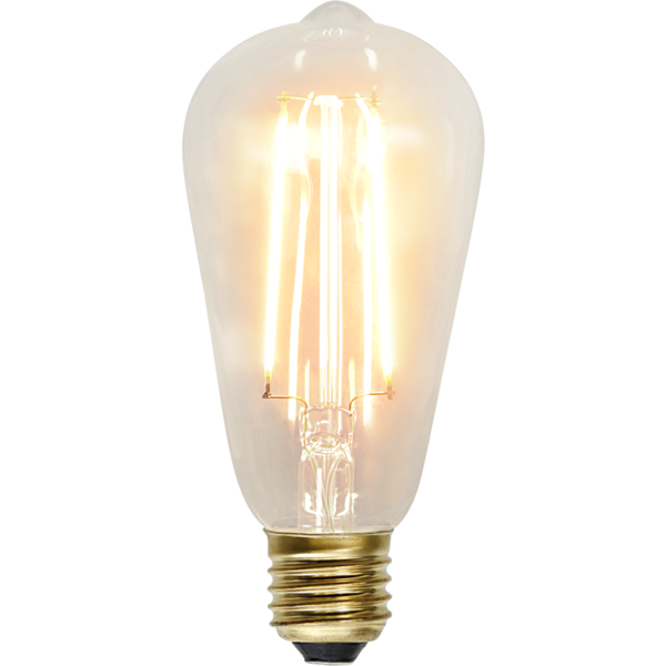 LED Lamp E27 ST64 Soft Glow image 1