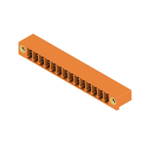 PCB plug-in connector (board connection), 3.81 mm, Number of poles: 14 image 2