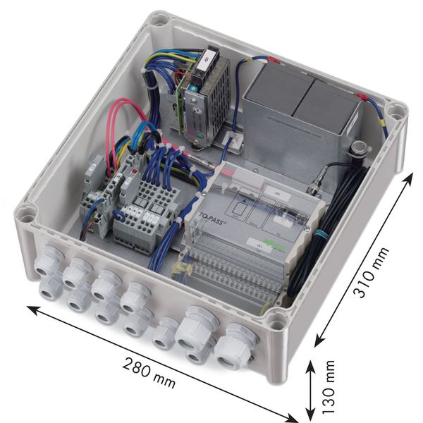 2-channel analog input For Pt100/RTD resistance sensors light gray image 1